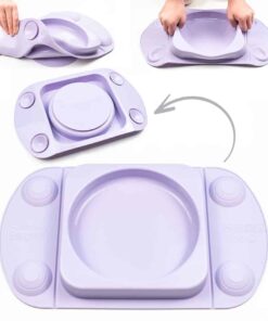 Easymat Mini Max Suction Plate Lilac