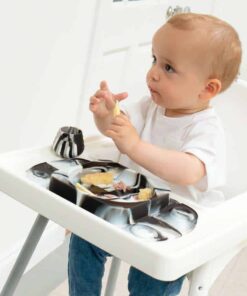 Easymat Mini Max Suction Plate Zebra and Zebra Dinky Cup