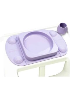 Easymat Mini Max Suction Plate Lilac and Lilac Dinky Cup