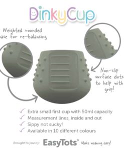 easytots dinky cup ridge grey