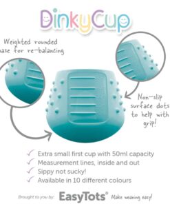 easytots dinky cup teal